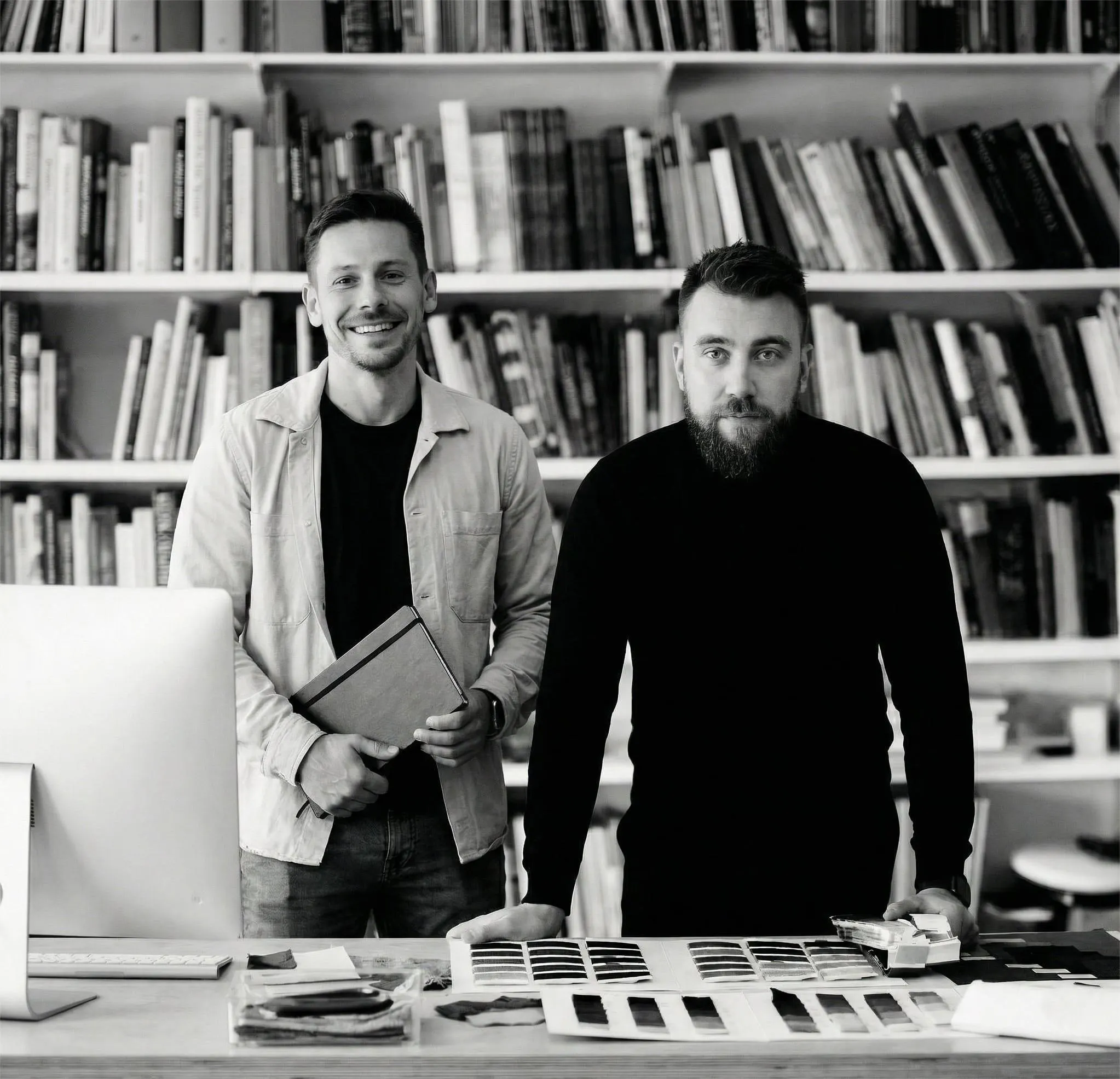 Ing. arch. Martin Šimek a Ing. arch. Petr Červášek, zakladatelé architektonického DBDA studio
