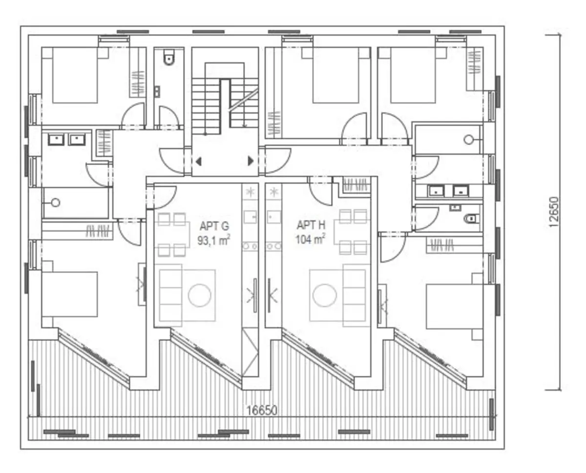 Pašman půdorys 2NP