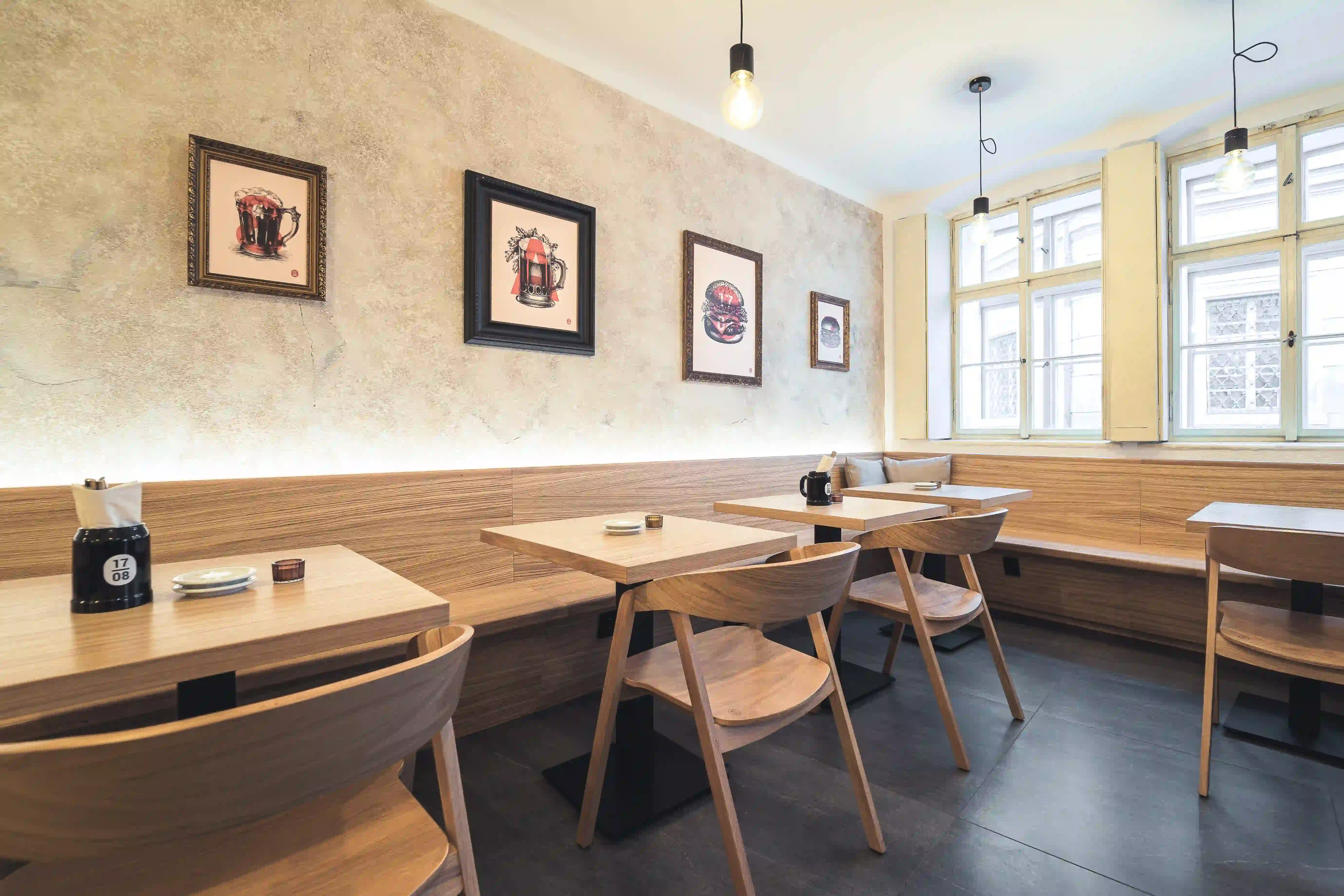 Restaurace Baroq - interiér v historickém centru Prahy