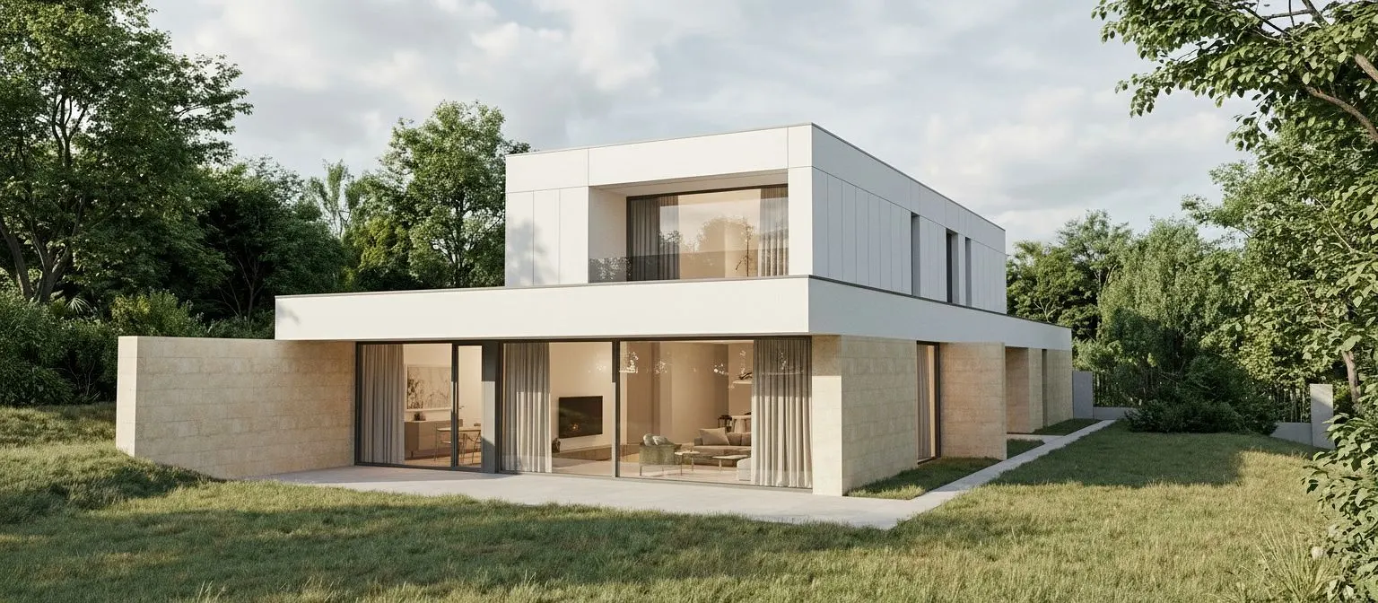 Vila Slivenec - unikátní rodinné sídlo s důrazen na detail